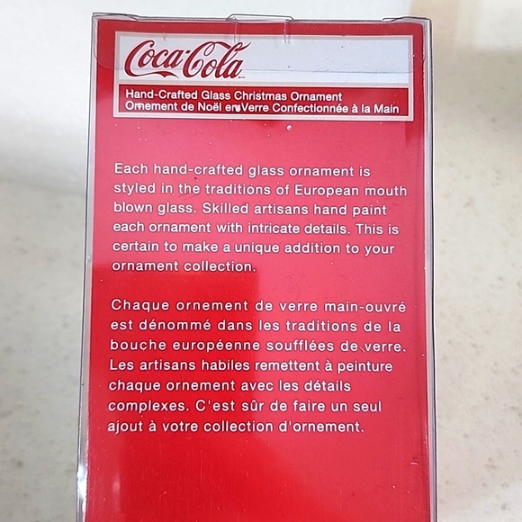 Ornament Coca Cola 2018 Collectible New - Picture 6 of 6